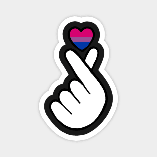 heart fingers - bisexual Magnet