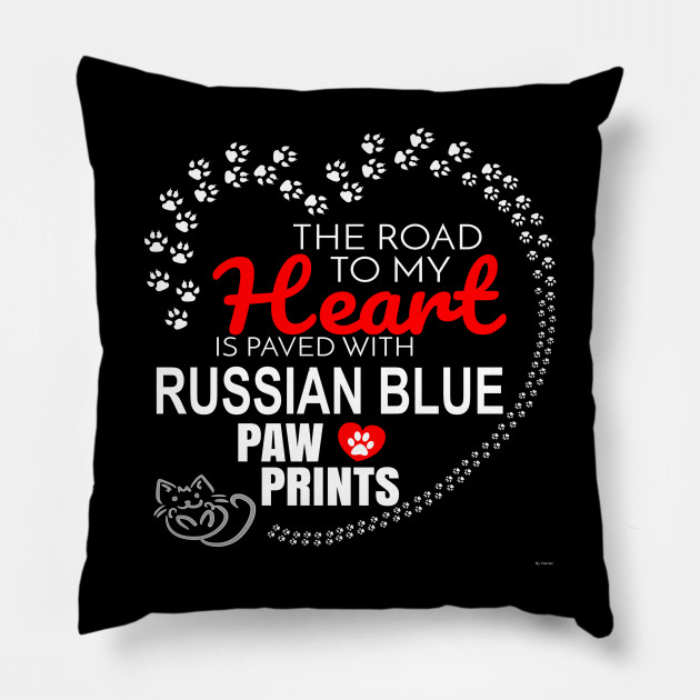 My Russian Blue Paw Prints - Gift For Russian Blue Parent