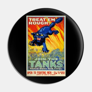 Join the Tanks Corp. Pin