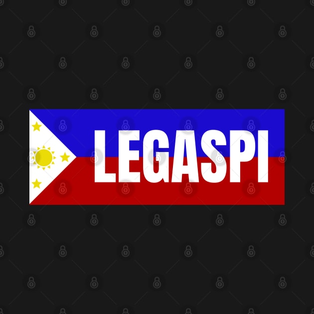 Legaspi City Albay in Philippines Flag by aybe7elf