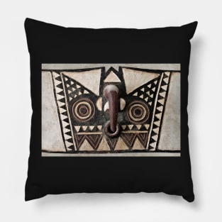 Bobo Bwa Hawk Mask Portrait Pillow