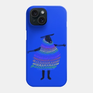 A big hug from the rainbow sheep, version 2 Phone Case