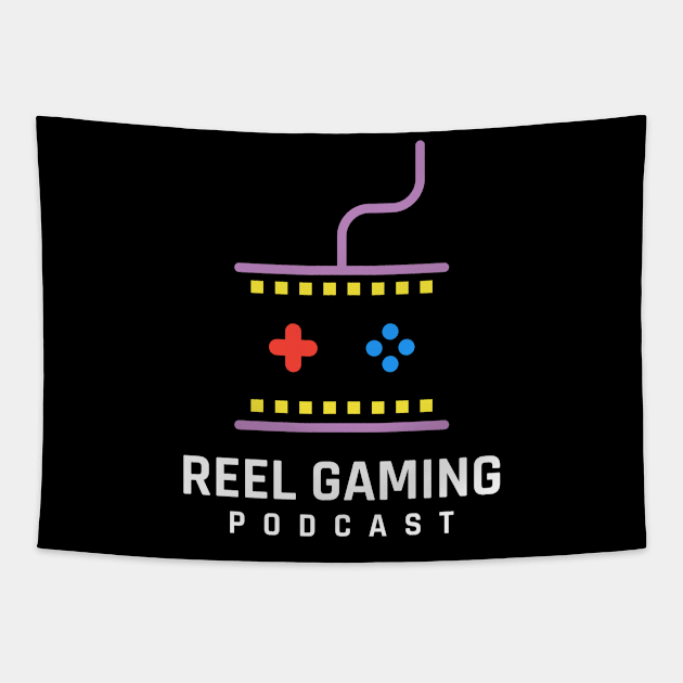 Reel Gaming Podcast (logo 2) Tapestry by Reel Gaming Podcast