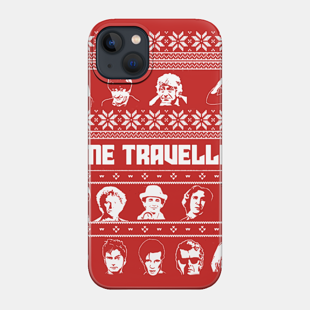 Festive glad tidings from across the galaxy since 1963 - Doctor Who - Phone Case