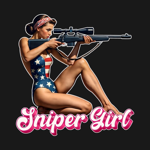 Sniper Girl by Rawlifegraphic