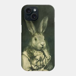 Victorian Hare Girl Phone Case