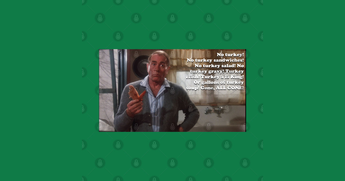 No Turkey! A Christmas Story TShirt TeePublic