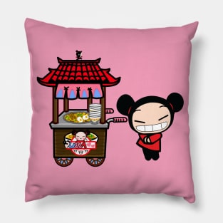 Would you like some Noodles time with Pucca? Pillow