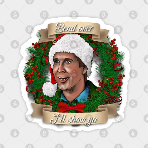 Griswold bend over Christmas design Magnet by Tashab-chill