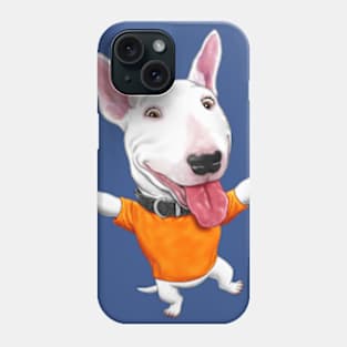 Happy Bull Terrier Phone Case