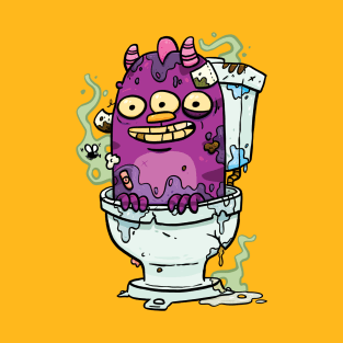 Stinky Little Toilet Monster T-Shirt