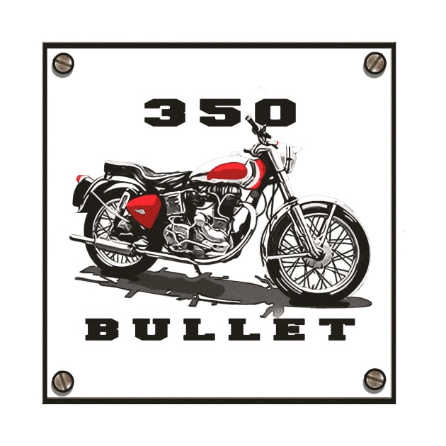 350 Bullet Royal Enfield by thepeanutline