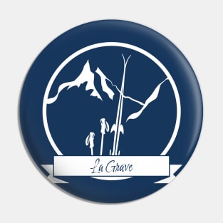 La Meije mountain Pin