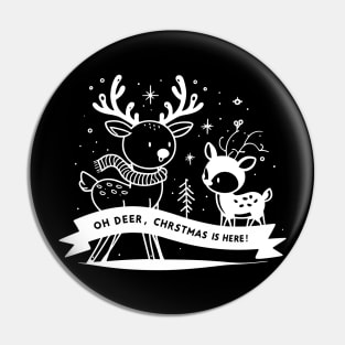 Oh Deer Christmas is Here! Pin