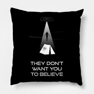 They Don't Want You to Believe - Dyatlov Pass Pillow