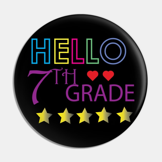 HELLO 7th GRADE funny Pin by nagatu