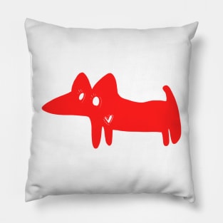 red heart Pillow