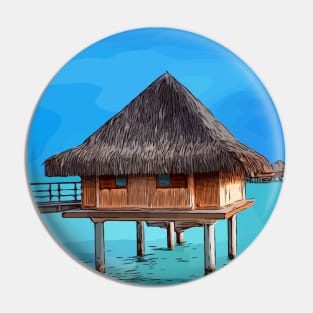 Bungalow in Bora Bora Pin