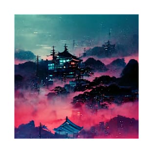 Tokyo Midnight - Neonpunk style T-Shirt