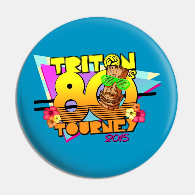 Triton 80's/Hawaiian Theme Mash Pin by Karlel25