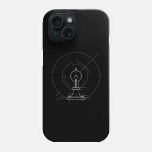 Edison Light Bulb Graphic Design Phone Case