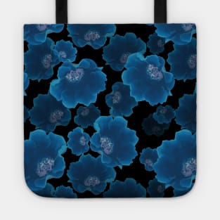 Blue flowers Tote