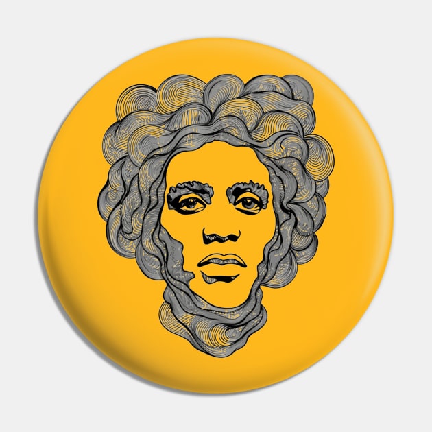 Jimi Virtuoso Pin by Aldrvnd