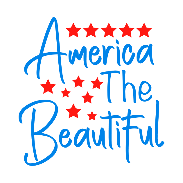 America The Beautiful by designs4up