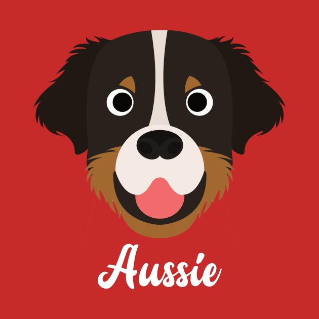 Aussie - Australian Shepherd Dog by DoggyStyles