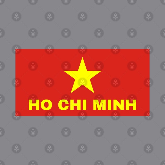 Ho Chi Minh City in Vietnamese Flag by aybe7elf