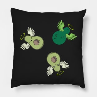 Kawaii Avocado Angels Pillow