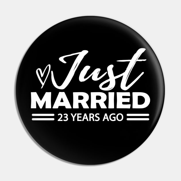 23th Wedding Anniversary - 23 years anniversary Pin by KC Happy Shop