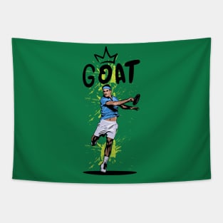 Roger Federer GOAT Tapestry