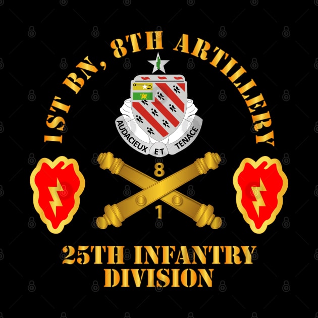 1st Bn 8th Artillery w 25th ID SSI by twix123844