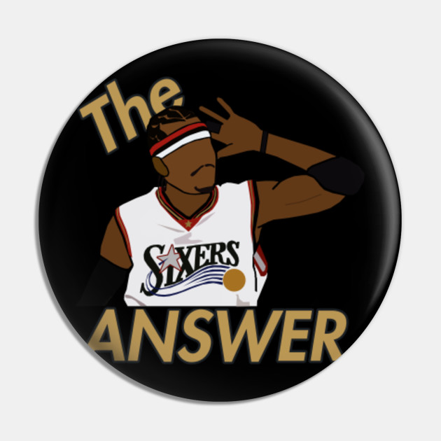 Allen Iverson 'The Answer' - NBA Philadelphia 76ers
