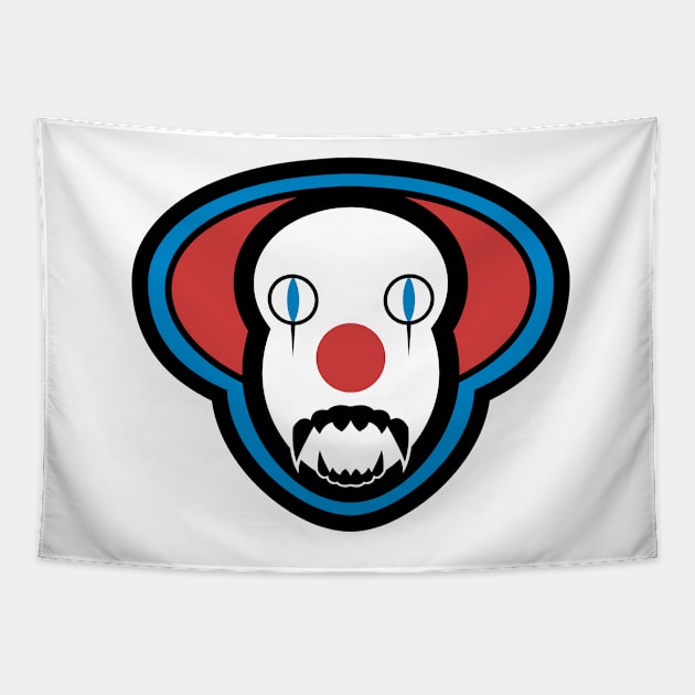 Fear the Clown Tapestry by KayinHunter