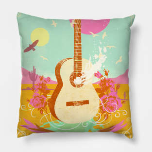 DESERT GUITAR II Pillow