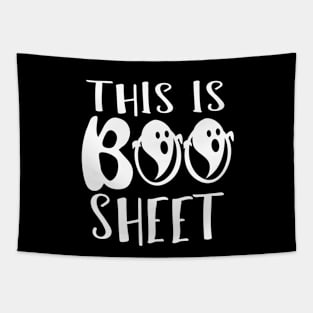 This Is Boo Sheet - Halloween Boo Boo Sheet Ghost Costume Tapestry