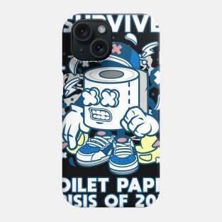 I Survived The Great Toilet Paper Shortage Of 2020 Funny Gift Phone Case