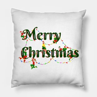 Merry Christmas, Let the Fun Begin! Pillow