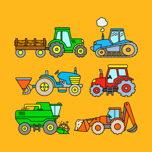 Tractor Farm Vehicles T-Shirt