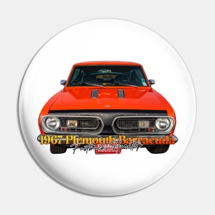 1967 Plymouth Barracuda Fastback Hardtop Pin