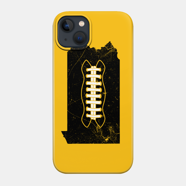 PA Football - Gold/Black - Pittsburgh - Phone Case