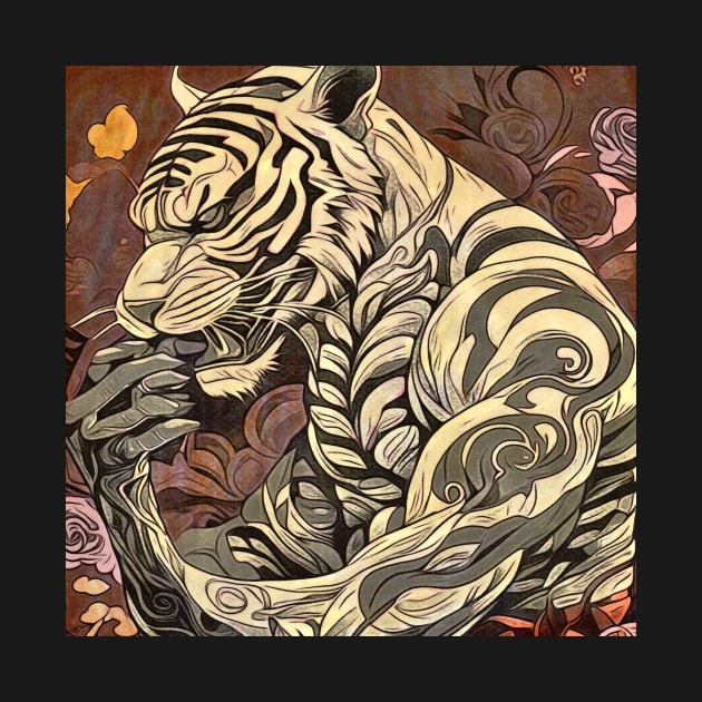 The Tiger, motif 2 by Zamart20