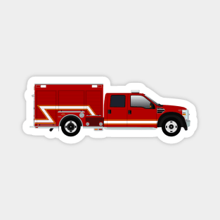 Walkaround Fire Rescue truck Magnet