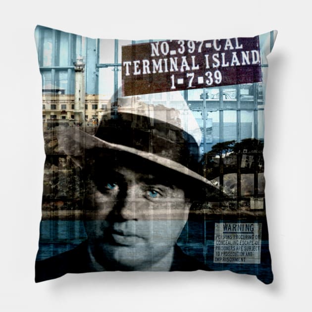 Al Capone Pillow by valentinahramov