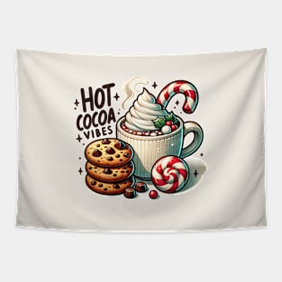 Hot Cocoa Vibes Tapestry