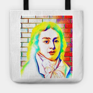 Samuel Taylor Coleridge Colourful Portrait | Samuel Taylor Coleridge Artwork 11 Tote