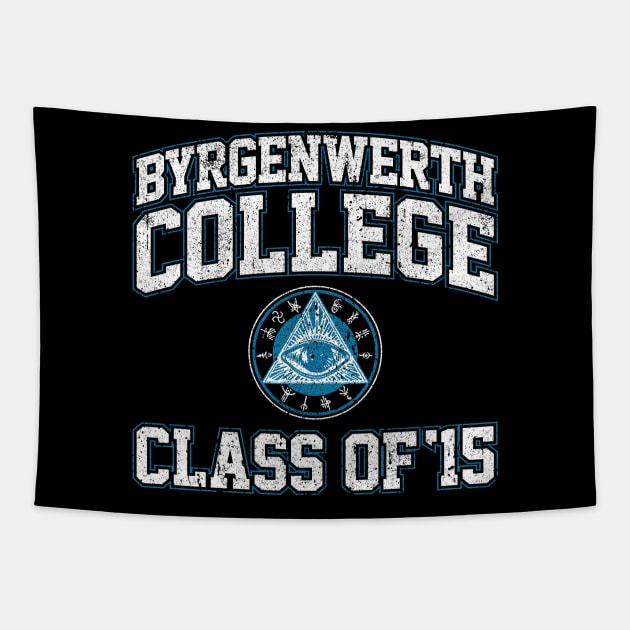 Byrgenwerth College Class of 15 Tapestry by huckblade