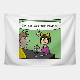 Call the Police Tapestry